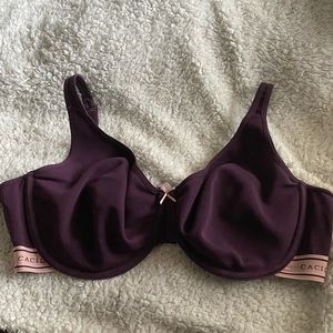 Cacique Cotton Unlined Full Coverage Bra 40DDD
